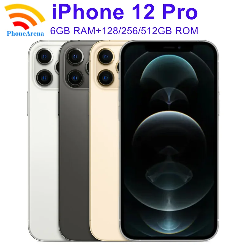 Original iPhone 12 Pro / 12ProMax 128GB 256GB ROM 6GB RAM 6.1' & 6.7' Super Retina OLED Face ID 5G Unlocked iPhone12 Promax - Image 2