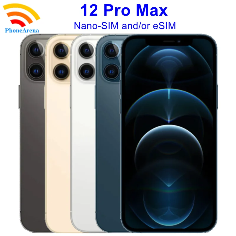 Original iPhone 12 Pro / 12ProMax 128GB 256GB ROM 6GB RAM 6.1' & 6.7' Super Retina OLED Face ID 5G Unlocked iPhone12 Promax - Image 3